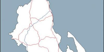Карта на Малави карта